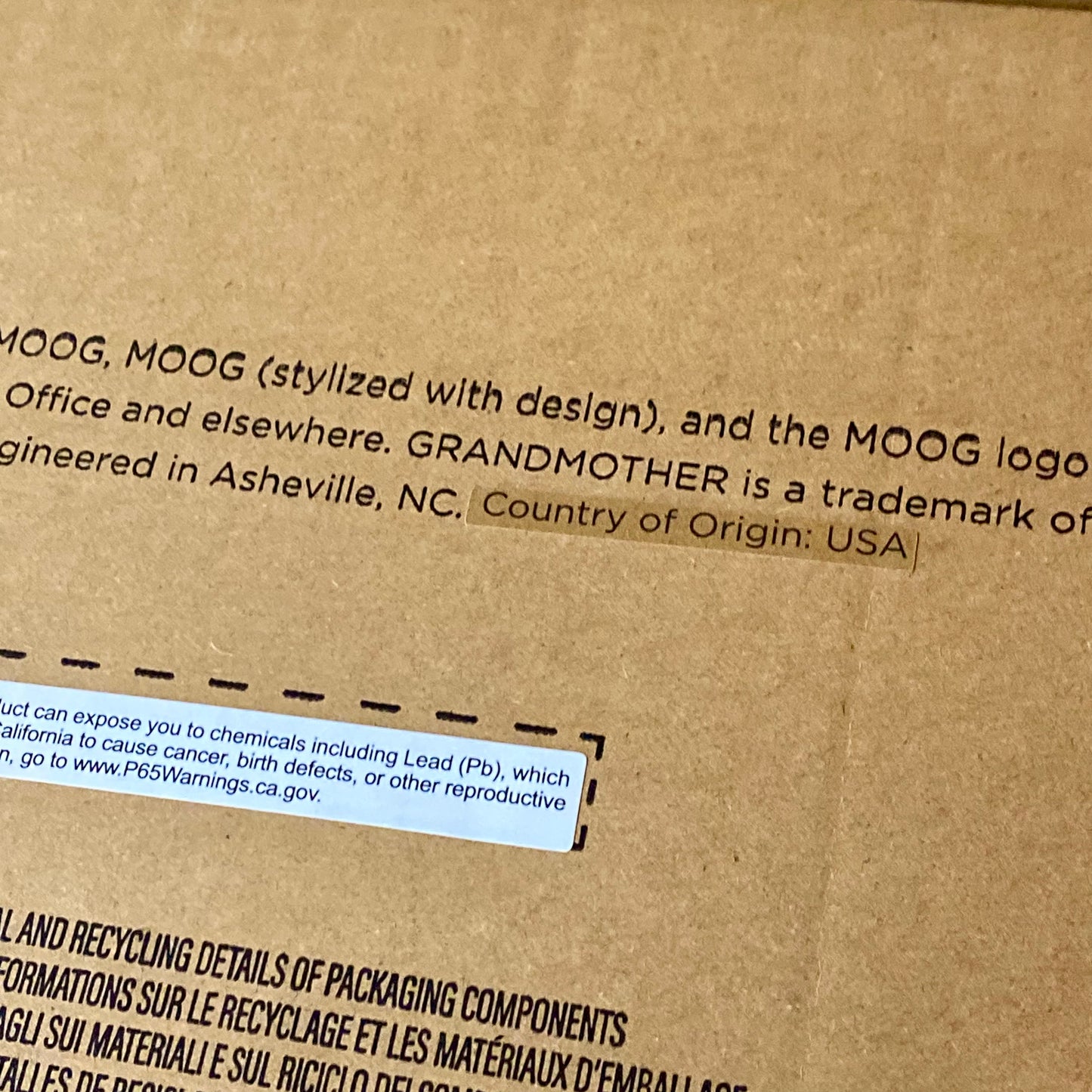 Moog Grandmother Semi-Modular Analog Synthesizer