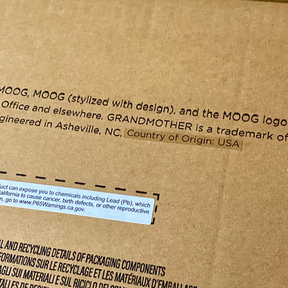 Moog Grandmother Semi-Modular Analog Synthesizer