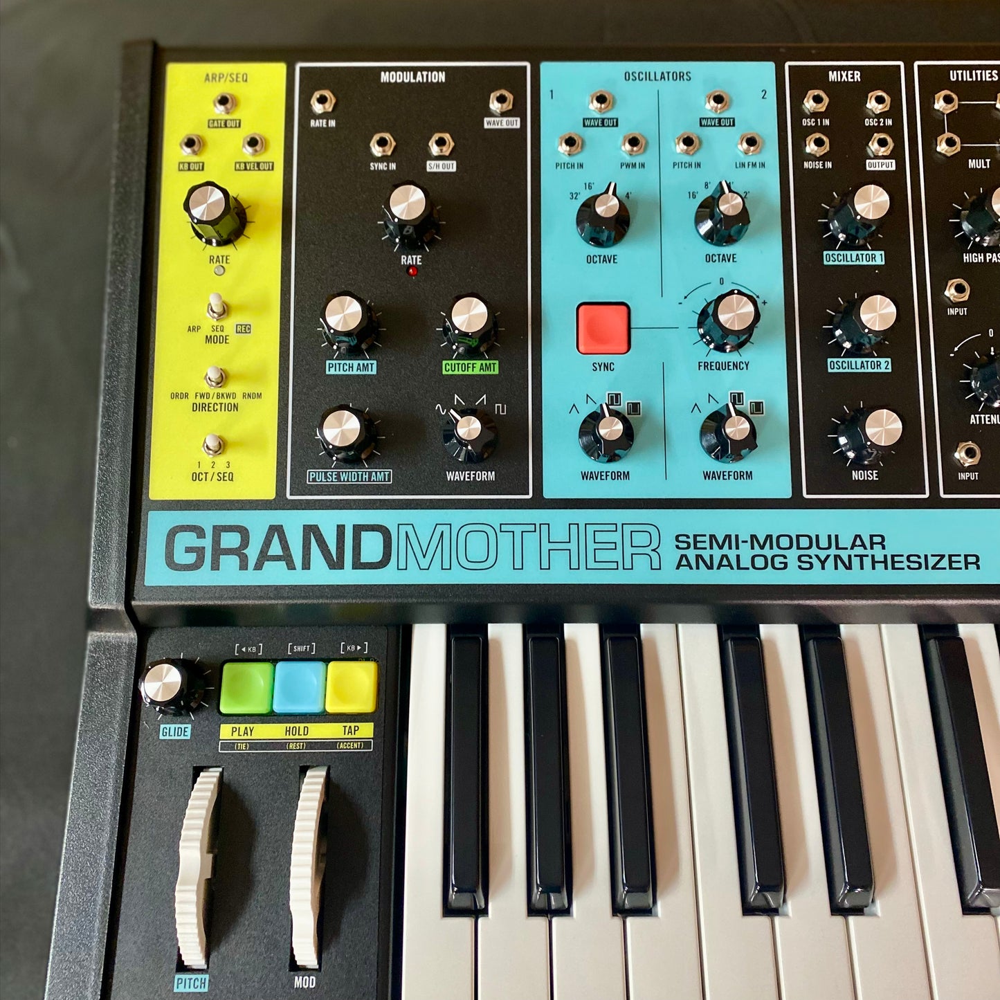Moog Grandmother Semi-Modular Analog Synthesizer