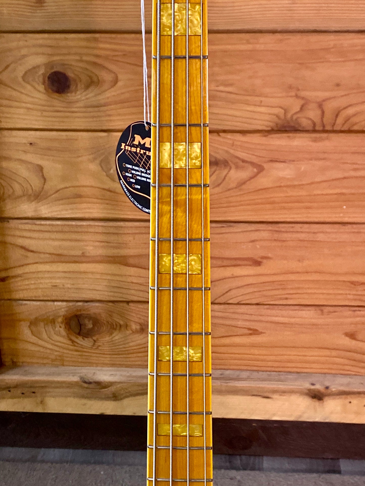 Markbass GV 4 Gloxy 4 String Electric Bass in Surf Green