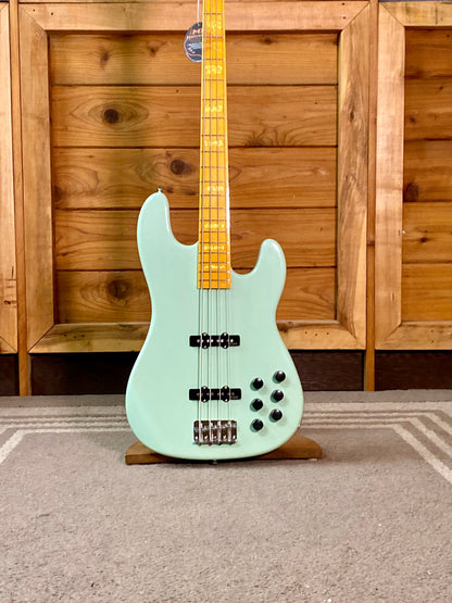 Markbass GV 4 Gloxy 4 String Electric Bass in Surf Green