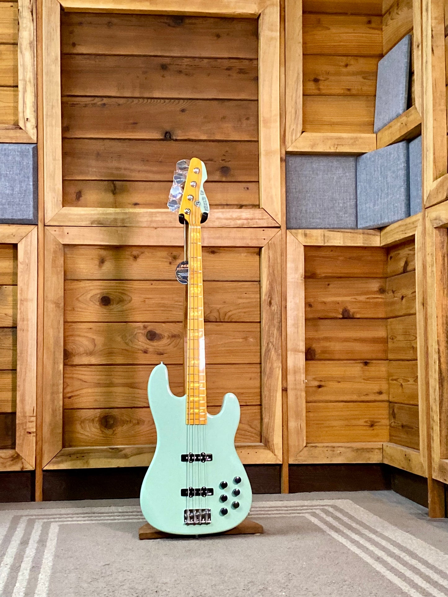 Markbass GV 4 Gloxy 4 String Electric Bass in Surf Green