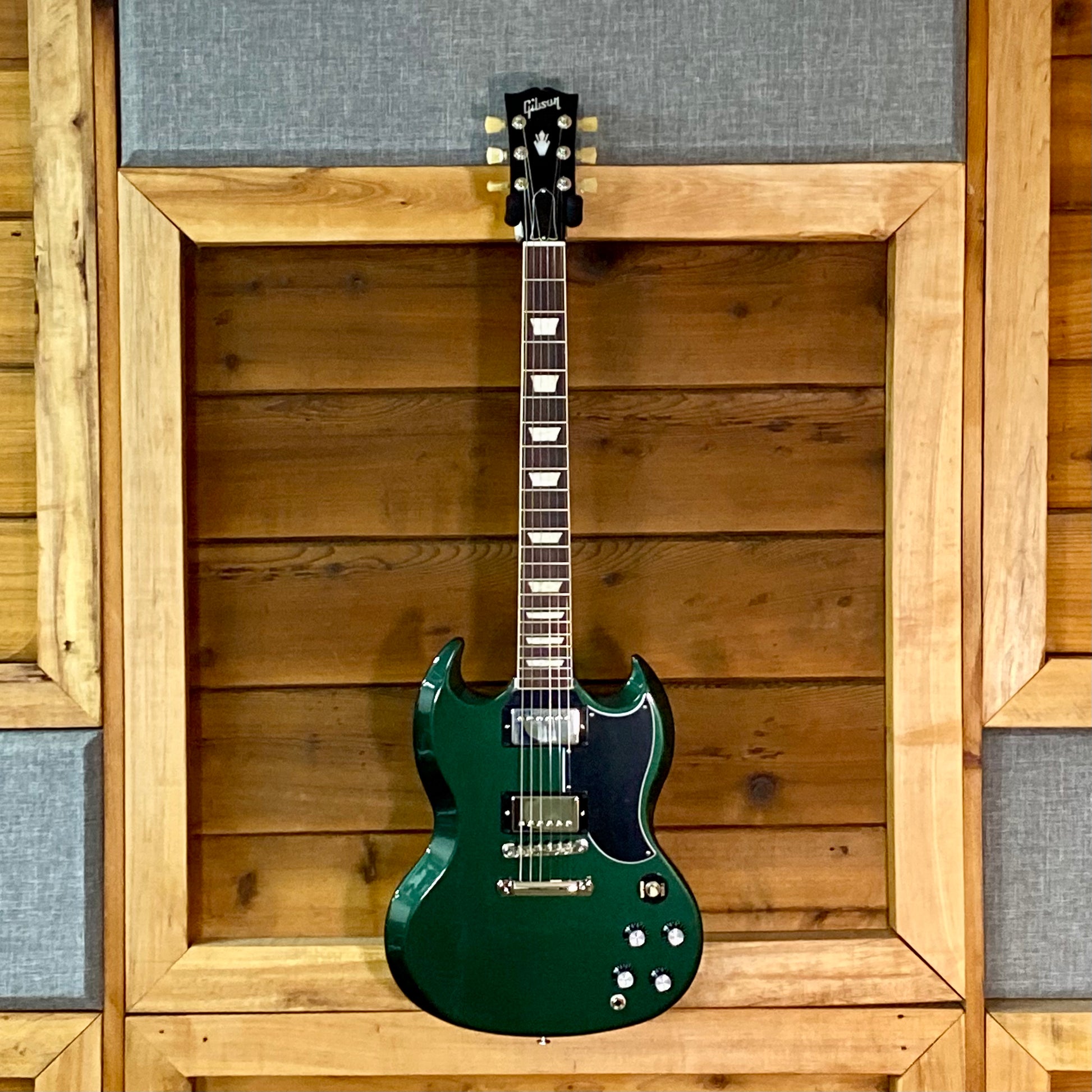 Gibson SG Standard '61 Stop Bar With Hardcase In British Racing