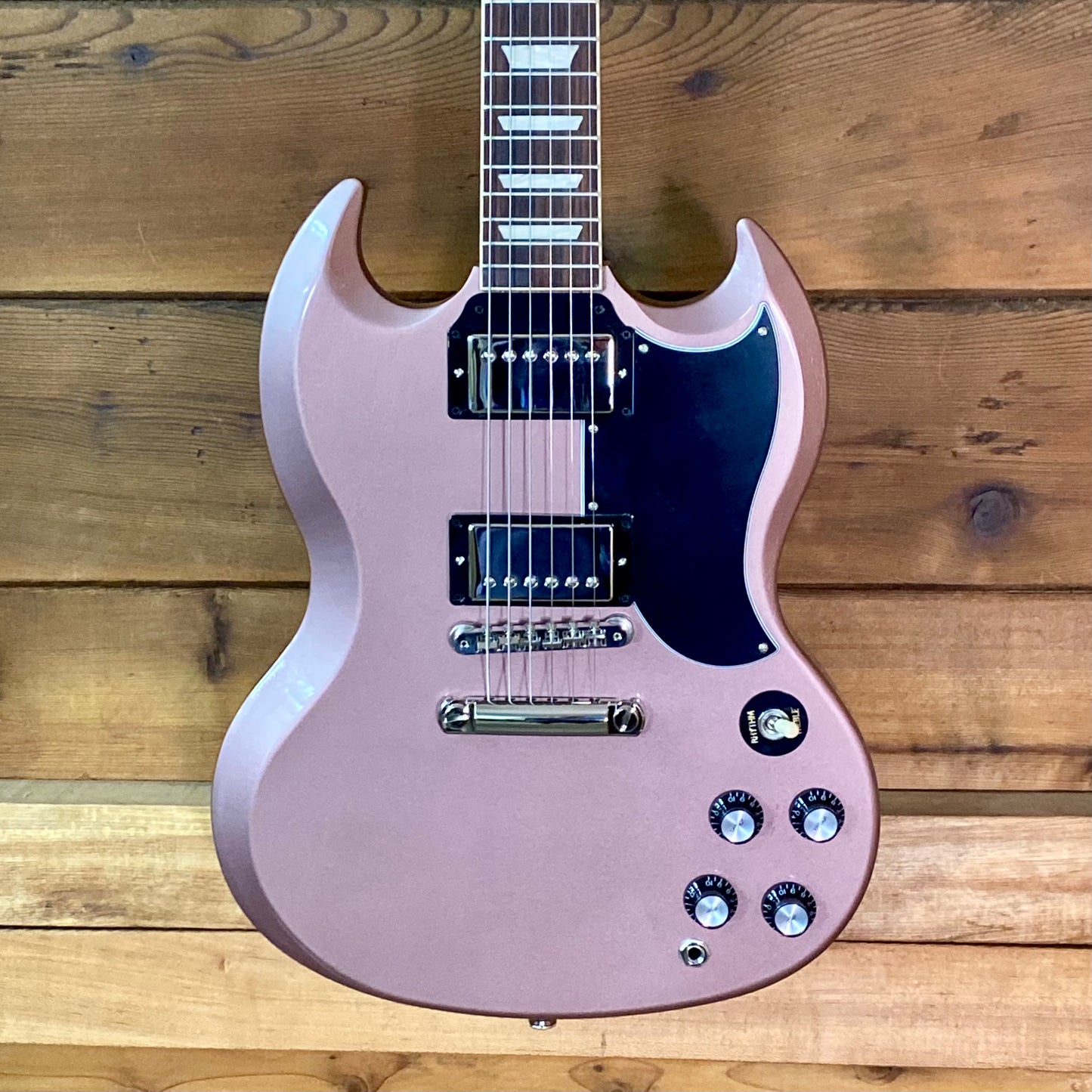 Gibson SG Standard '61 Electric Guitar with Hardshell Case - Heather Poly