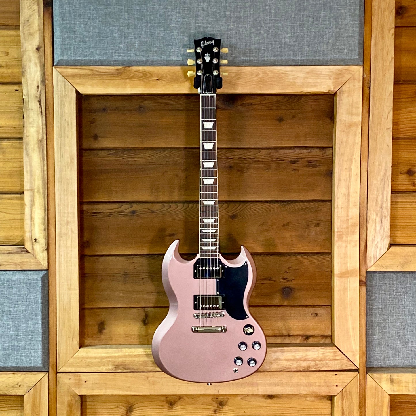 Gibson SG Standard '61 Electric Guitar with Hardshell Case - Heather Poly