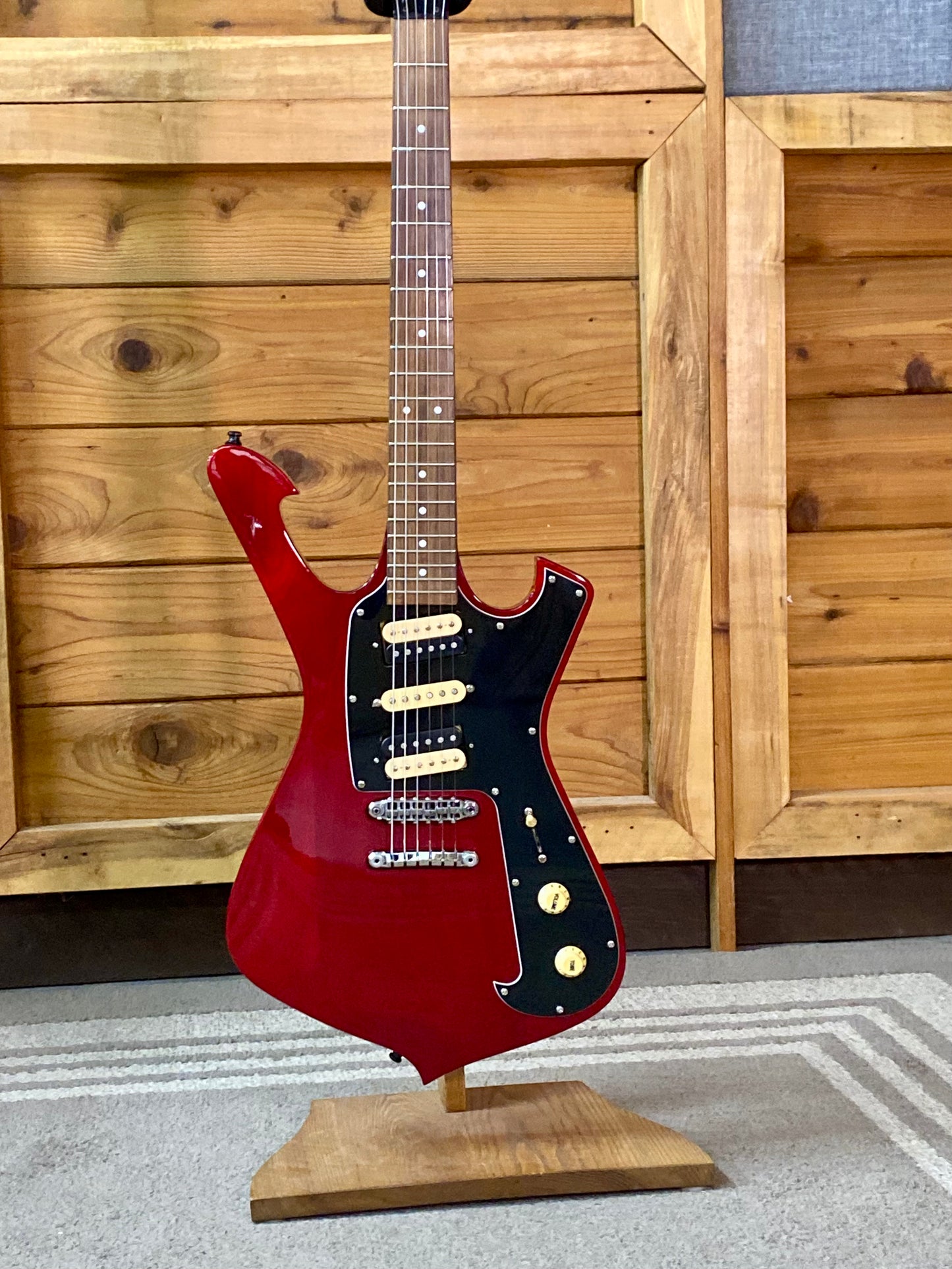 Ibanez FRM150TR Paul Gilbert Fireman Signature in Trans Red With Original Gigbag Used