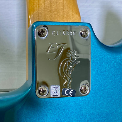 Fender Eric Johnson Stratocaster® Rosewood Lucerne Aqua Firemist With Hardshell Case USED
