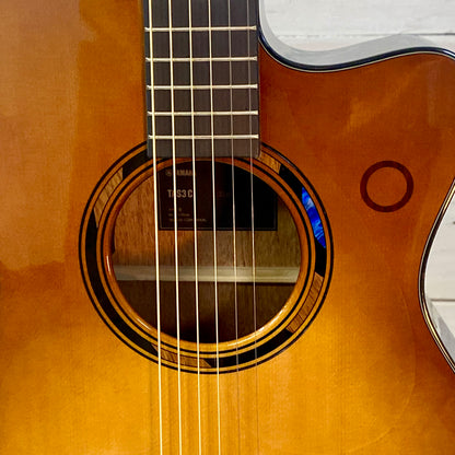 Yamaha TAS3CSDB TransAcoustic Concert Electric/ Acoustic Guitar in Sand Burst