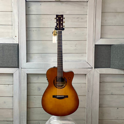 Yamaha TAS3CSDB TransAcoustic Concert Electric/ Acoustic Guitar in Sand Burst