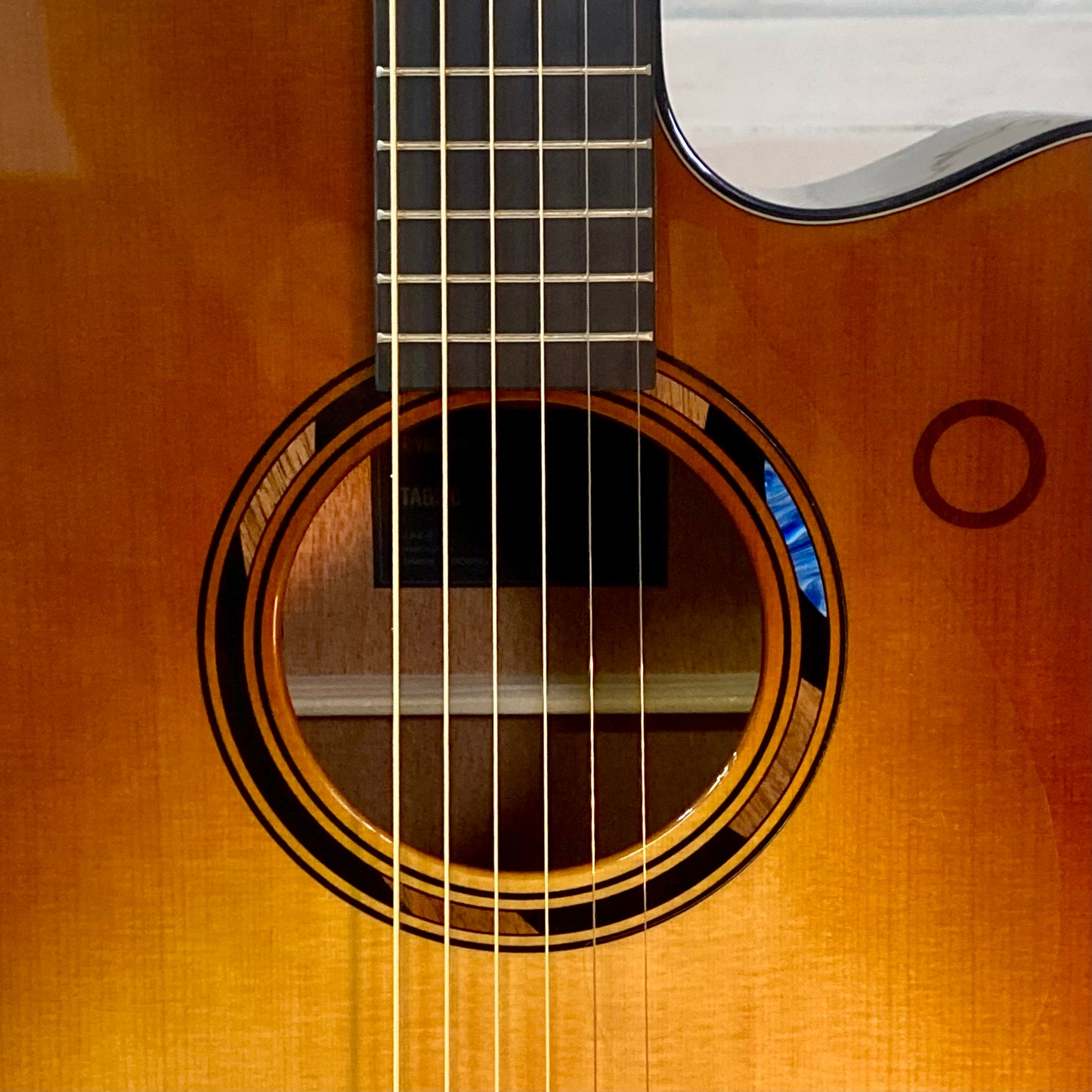 Yamaha TAG3 C TransAcoustic Dreadnought Electric Acoustic Guitar in Sand Burst