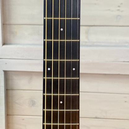 Yamaha FGX5 II Gloss Red Label Dreadnought Style Electric/ Acoustic Guitar with Hardshell Case