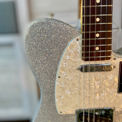 Fender 75th Anniversary Player II Sparkle Telecaster in Diamond Dust Sparkle