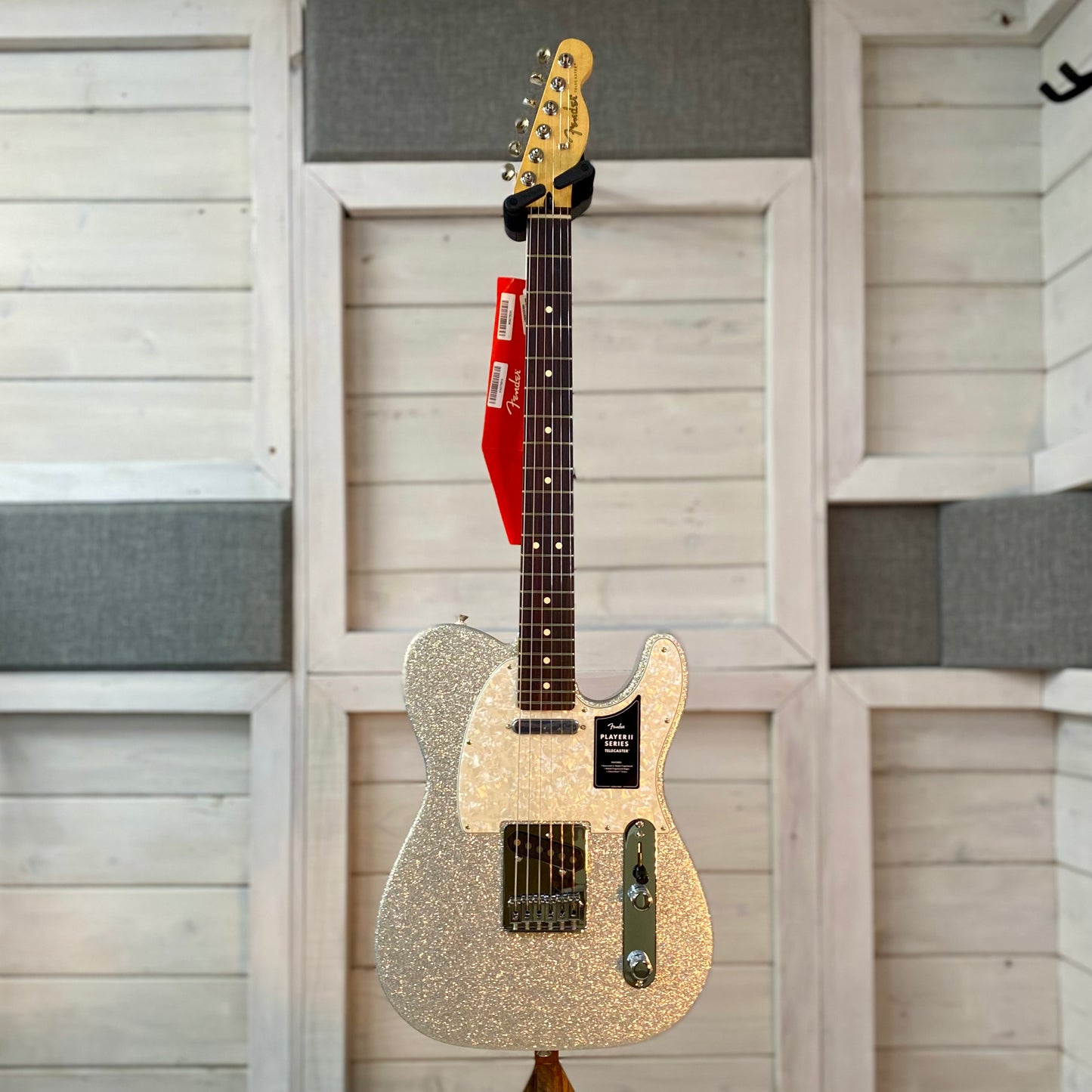 Fender 75th Anniversary Player II Sparkle Telecaster in Diamond Dust Sparkle