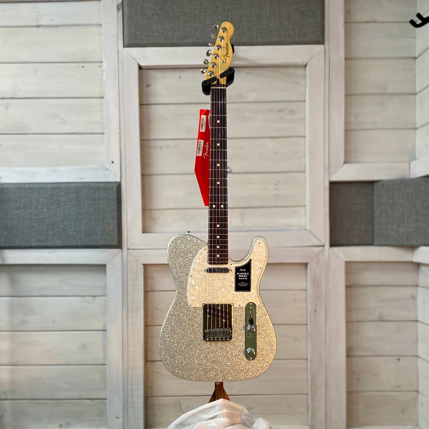 Fender 75th Anniversary Player II Sparkle Telecaster in Diamond Dust Sparkle