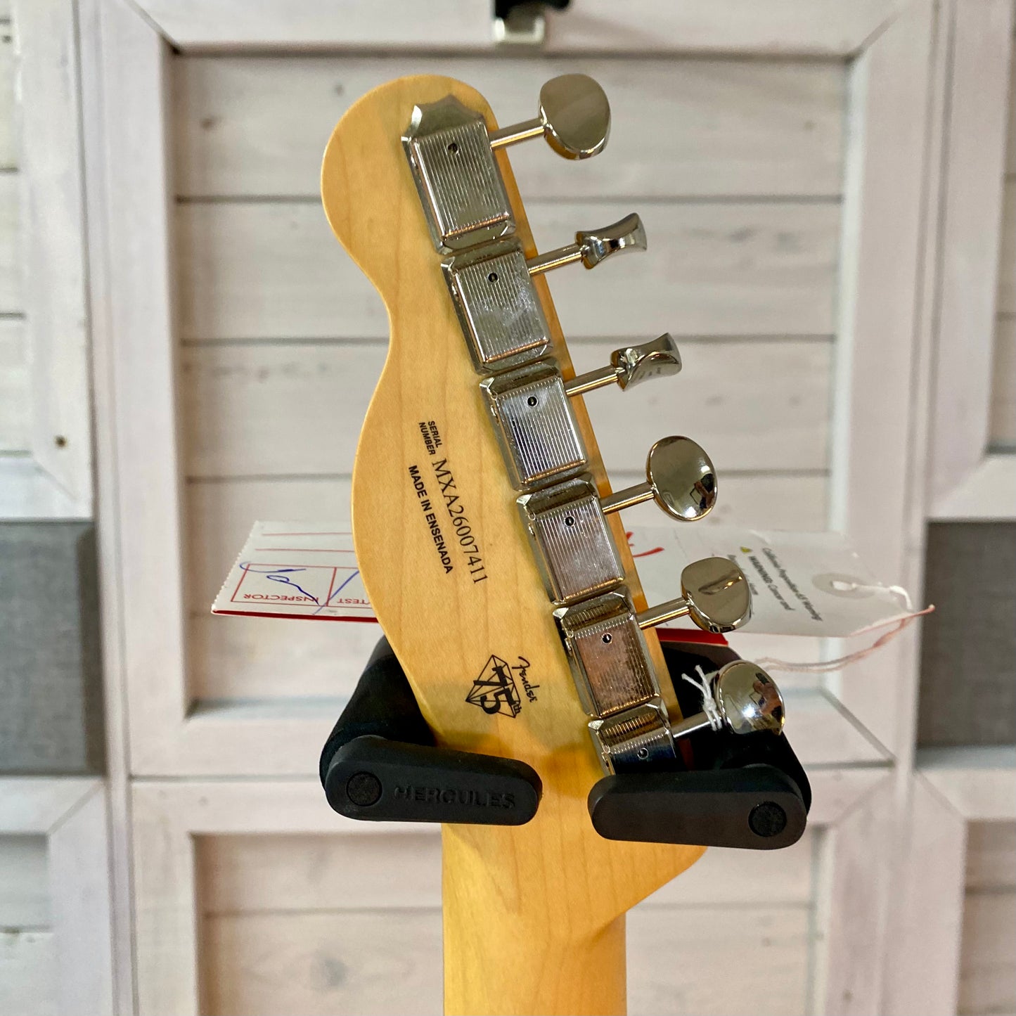 Fender 75th Anniversary Player II Sparkle Telecaster in Diamond Dust Sparkle