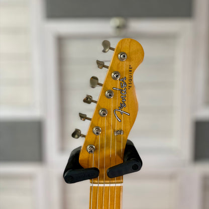 Fender Dealer Exclusive Vintera Road Worn '60s Double Esquire in Black  With Hardshell Case