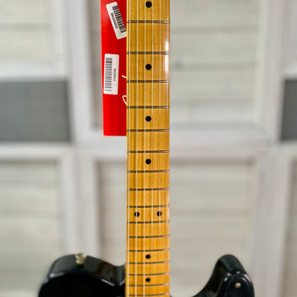 Fender Dealer Exclusive Vintera Road Worn '60s Double Esquire in Black  With Hardshell Case