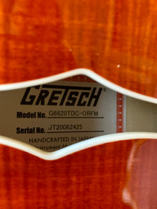 Gretsch G6620TFM Players Edition Nashville® Center Block Double-cut string thru Bigsby® USED
