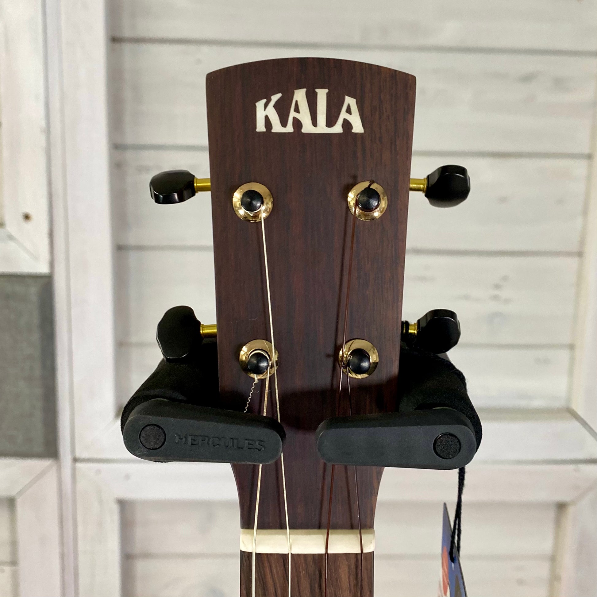 KALA Revelator Night Owl Acacia Electric Acoustic Tenor Ukulele With Bag – view 2