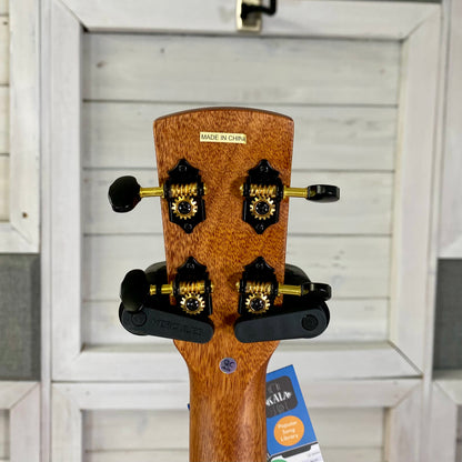 KALA Revelator Night Owl Acacia Electric Acoustic Tenor Ukulele With Bag – view 8