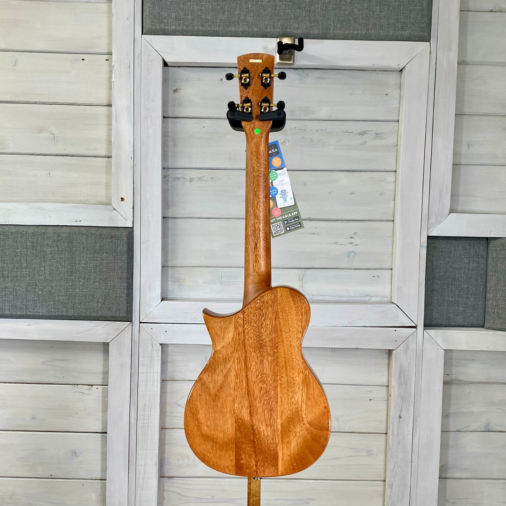 KALA Revelator Night Owl Acacia Electric Acoustic Tenor Ukulele With Bag – view 7
