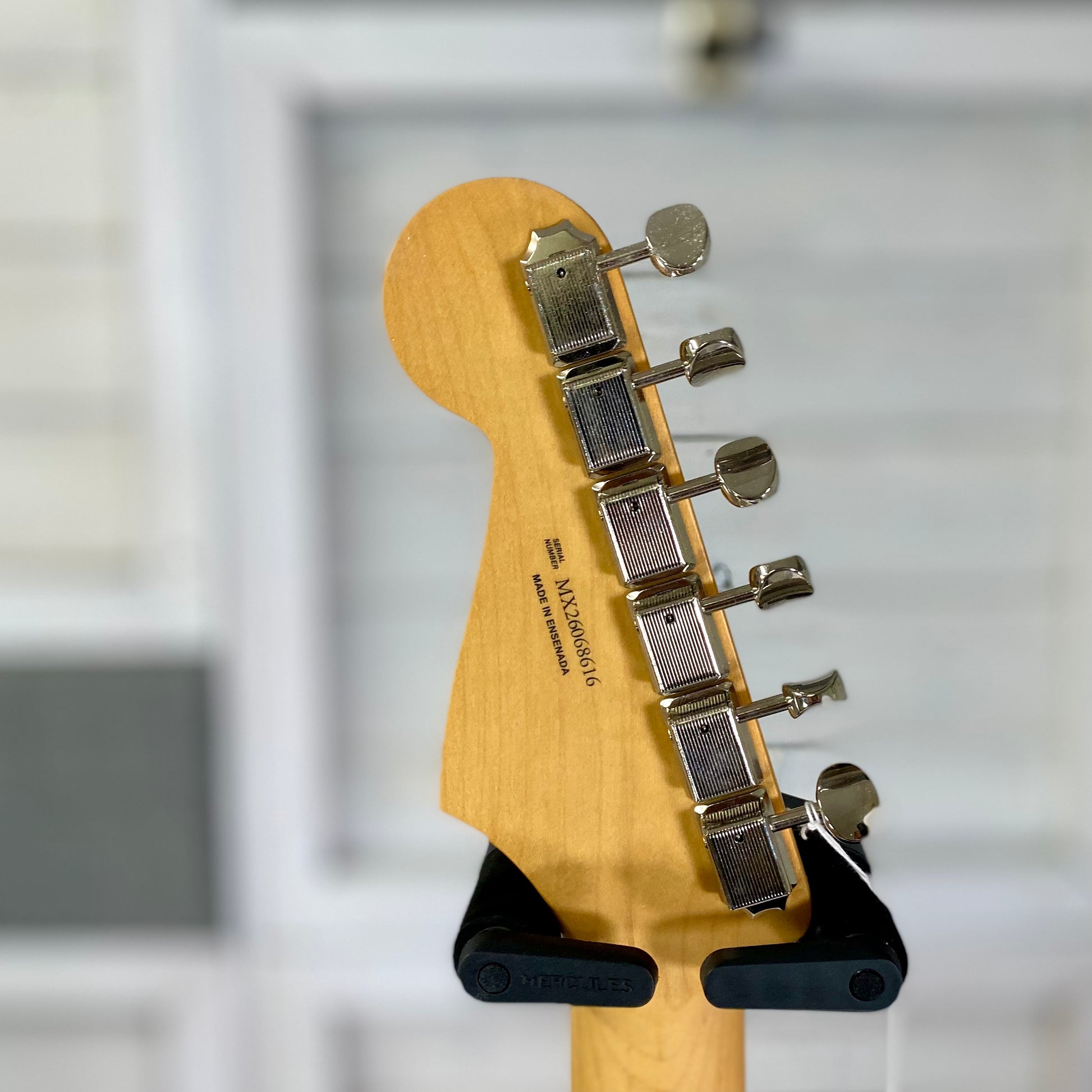 Fender Limited Edition Player II Stratocaster With Matching Headstock electric guitar in Polar White – view 6