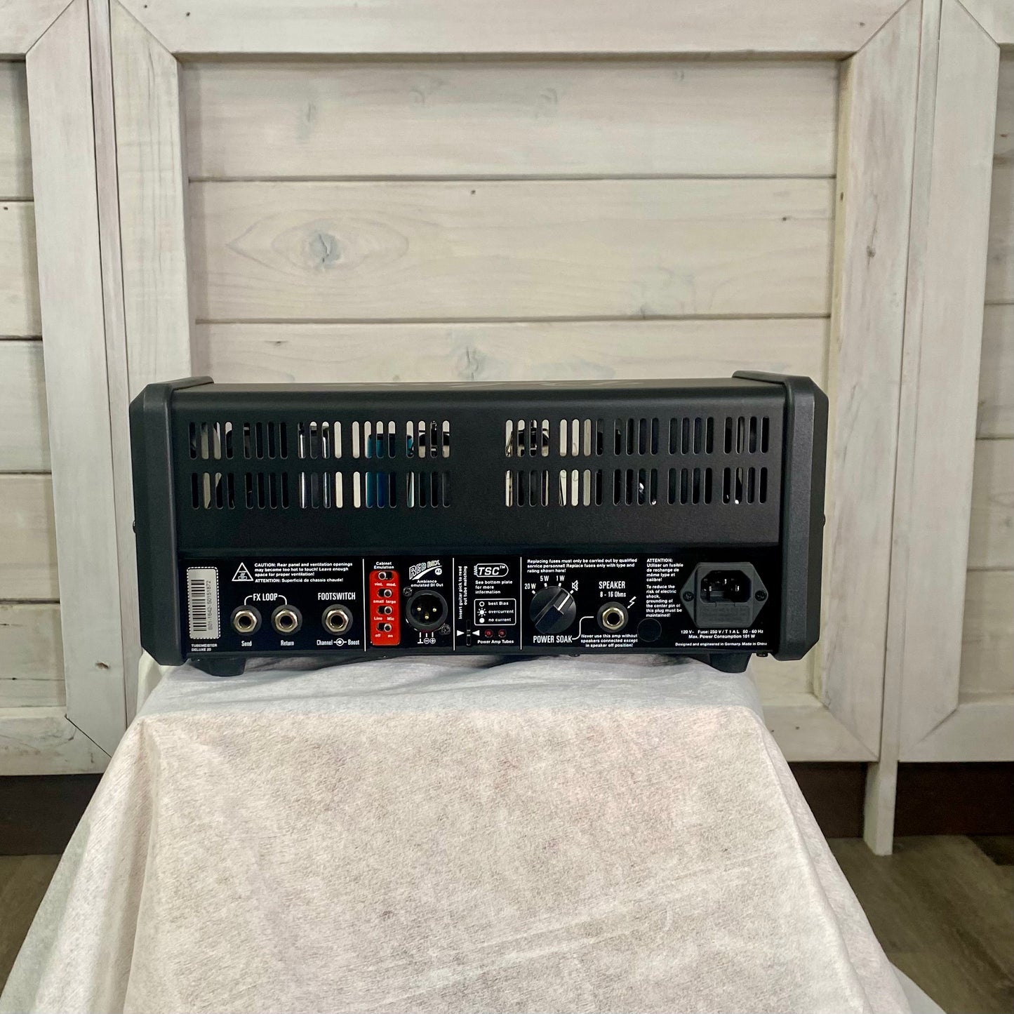 Hughes & Kettner TubeMeister Deluxe 20 Head TM20DH With Footswitch and Gigbag USED