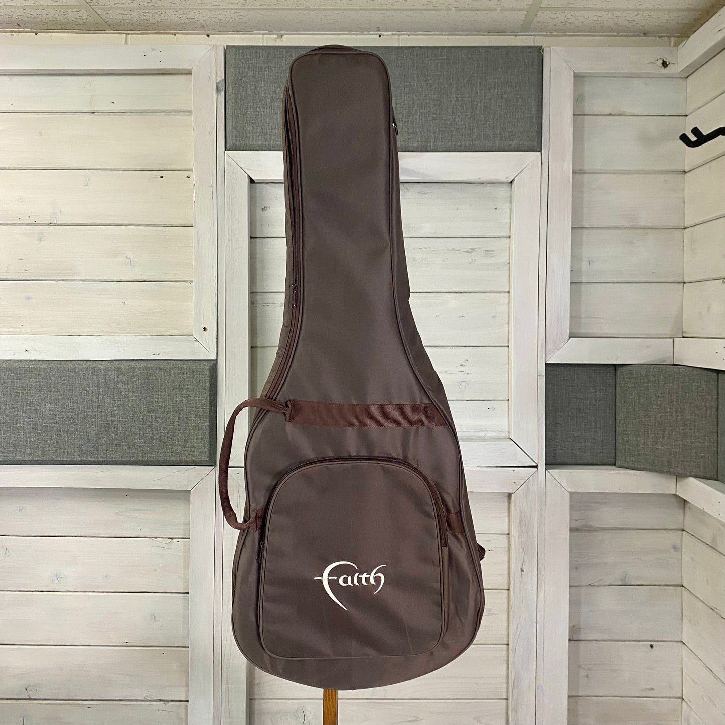 Faith Nexus Neptune Cutaway Electric/ Acoustic Guitar - Coffee Brown – view 4