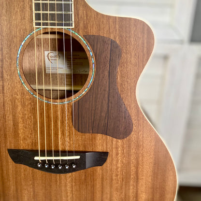 Faith Nexus Neptune Cutaway Electric/ Acoustic Guitar - Coffee Brown – view 6