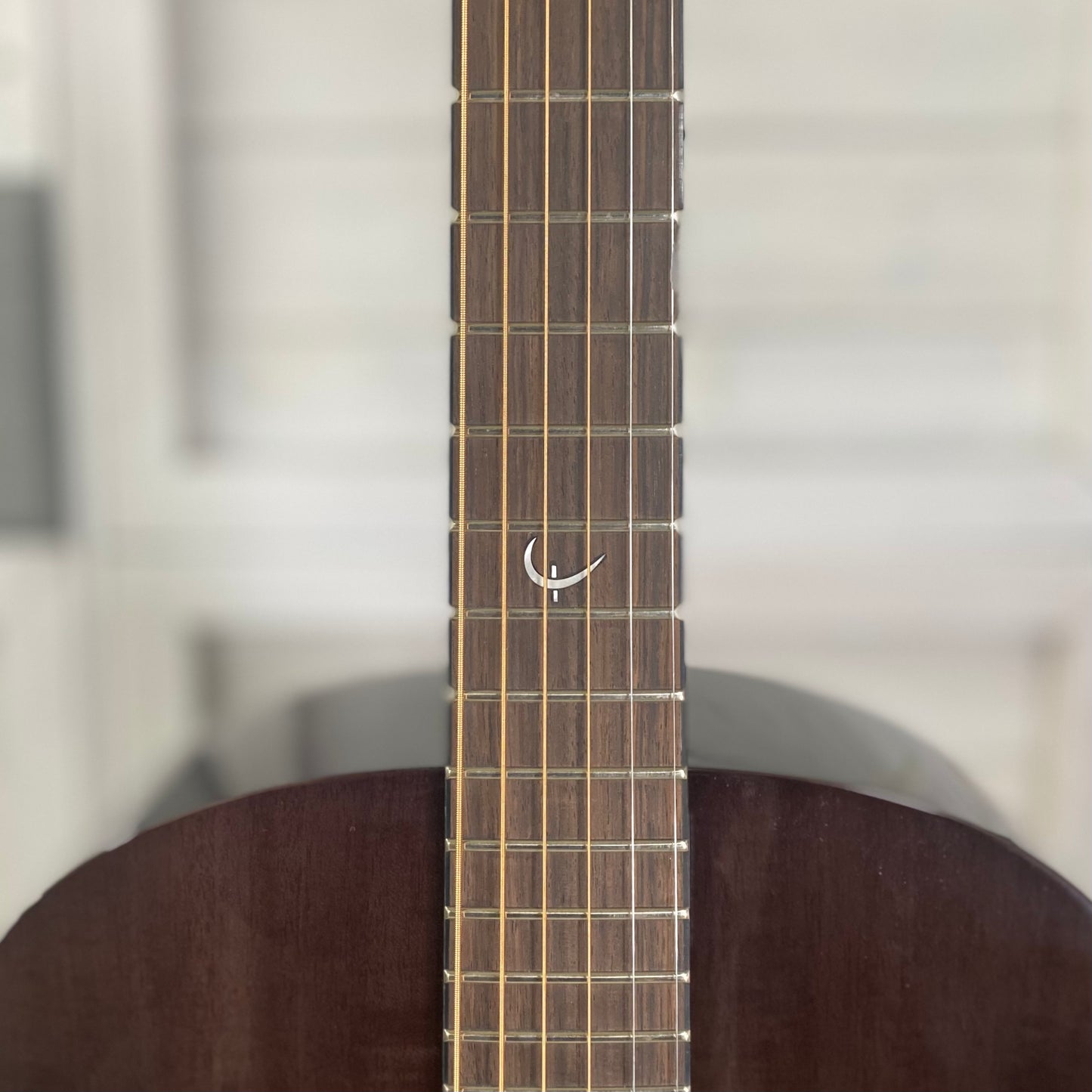 Faith Guitars Nexus Neptune Electric/ Acoustic Guitar, Copper Black – view 4
