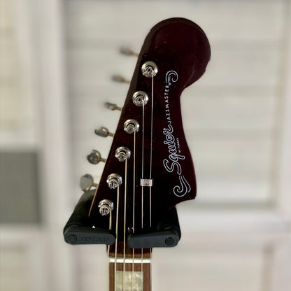 Squier Paranormal Baritone Jazzmaster® HH Electric Guitar in Oxblood