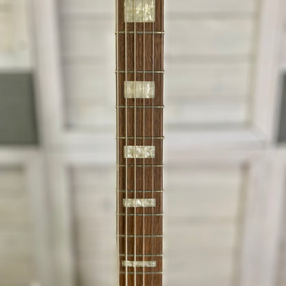 Squier Paranormal Baritone Jazzmaster® HH Electric Guitar in Oxblood