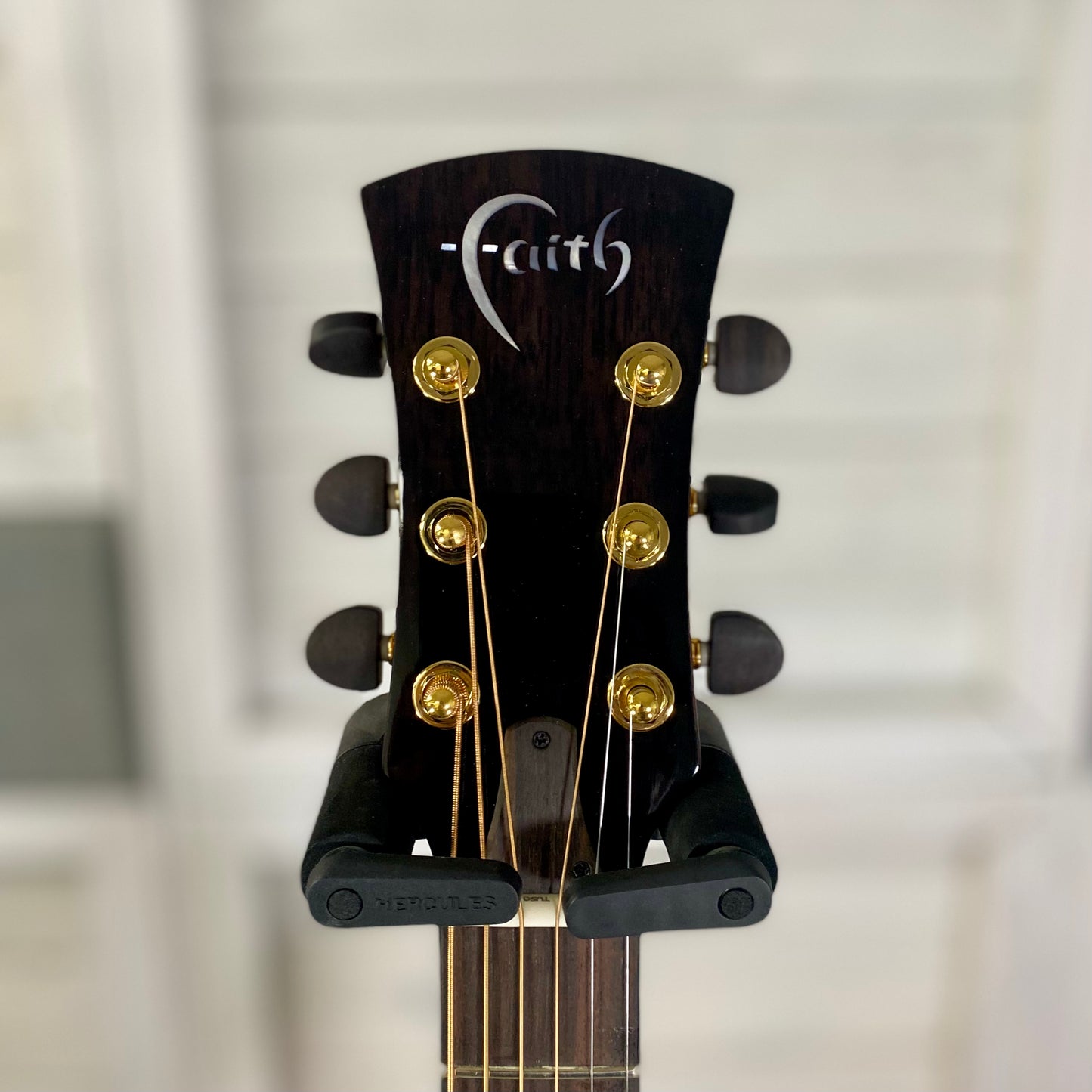 Faith Guitars Blood Moon Venus Cutaway Electric/ Acoustic Guitar – view 2