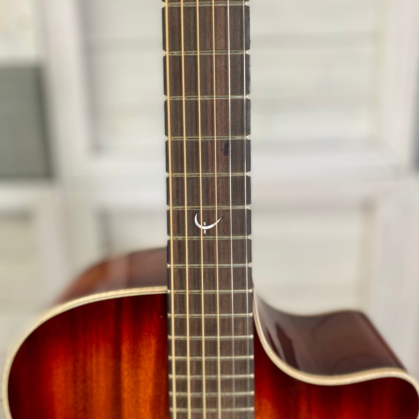 Faith Guitars Blood Moon Venus Cutaway Electric/ Acoustic Guitar – view 5