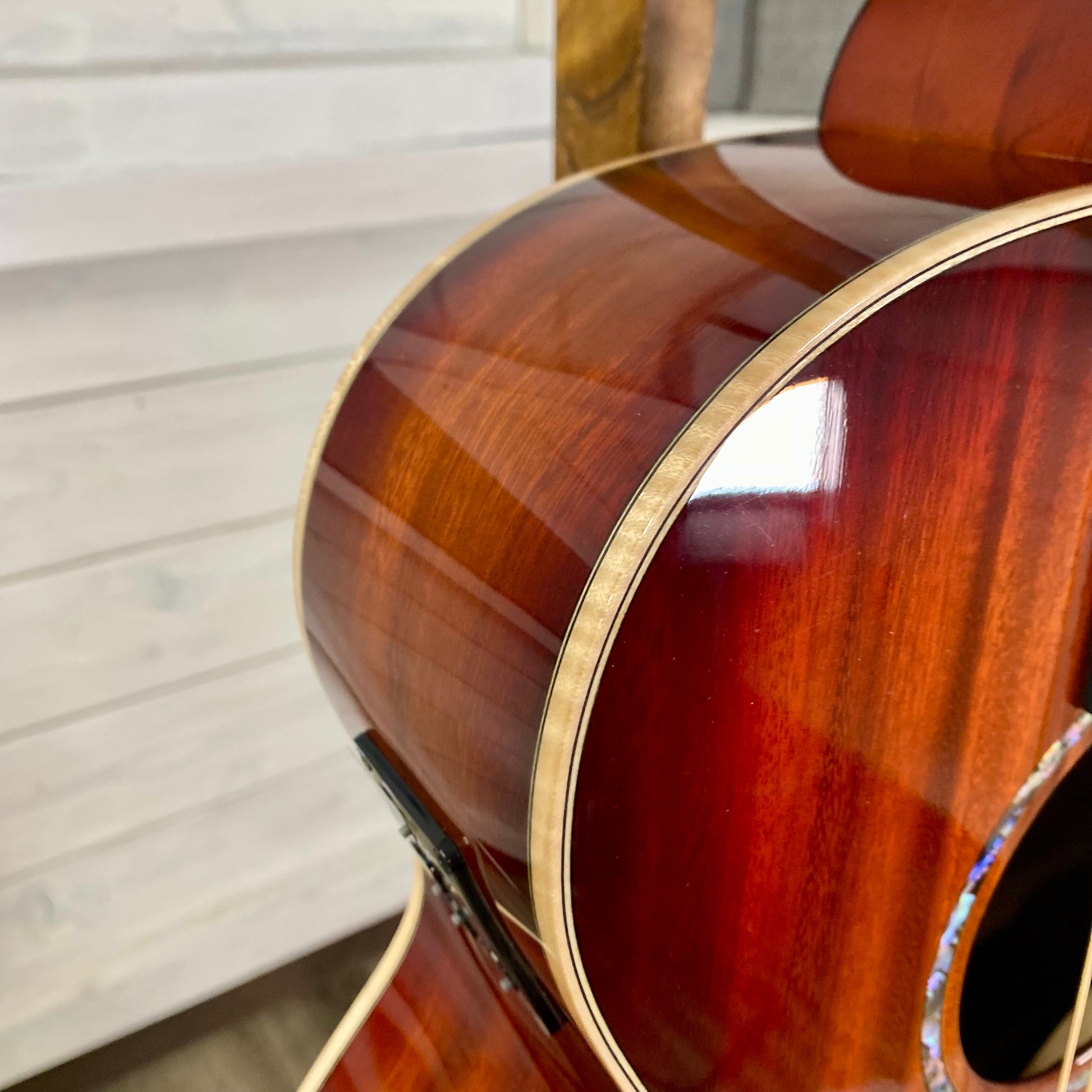 Faith Guitars Blood Moon Venus Cutaway Electric/ Acoustic Guitar – view 6