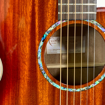 Faith Guitars Blood Moon Venus Cutaway Electric/ Acoustic Guitar – view 7