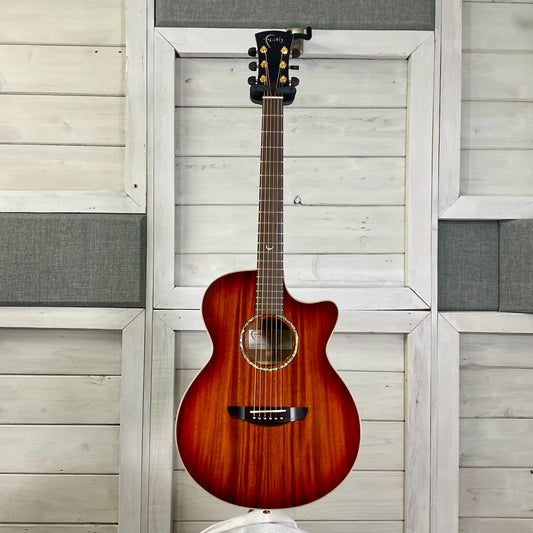 Faith Guitars Blood Moon Venus Cutaway Electric/ Acoustic Guitar