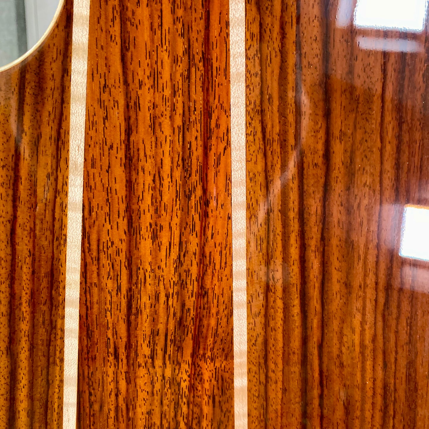 Faith Guitars HiGloss Saturn 3-Piece Indonesian Rosewood Back & Sides Electric/ Acoustic Guitar – view 12