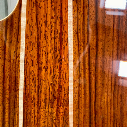 Faith Guitars HiGloss Saturn 3-Piece Indonesian Rosewood Back & Sides Electric/ Acoustic Guitar – view 12