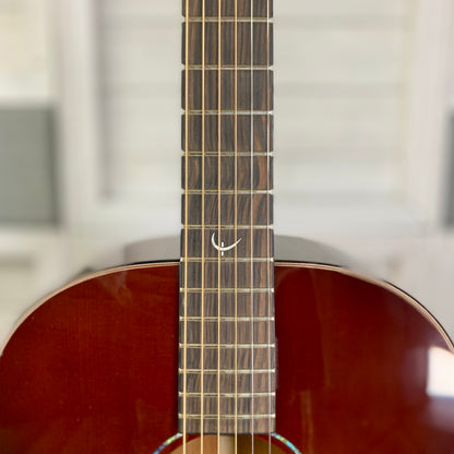 Faith Classic Burst Mars Drop-Shoulder Dreadnought Electric / Acoustic Guitar - Sunburst – view 5
