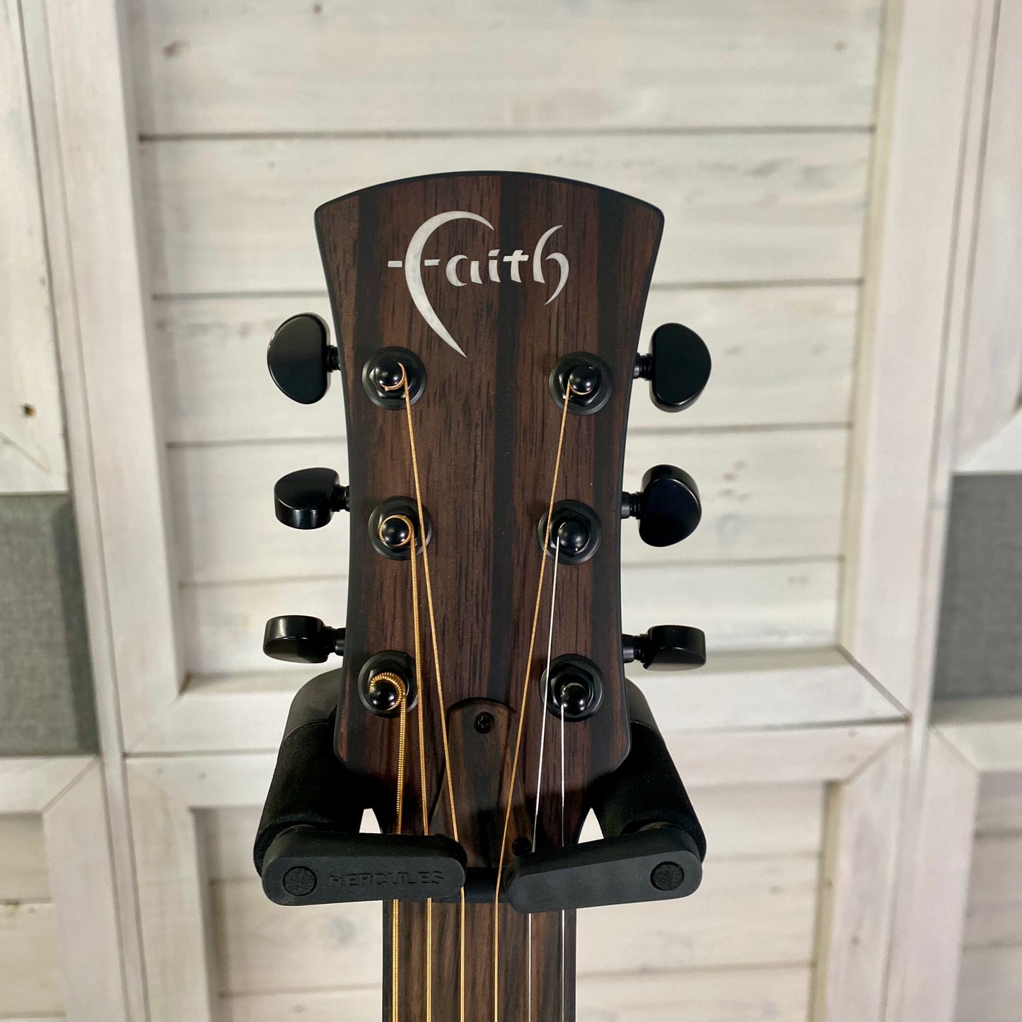 Faith Guitars Nexus Venus Cutaway Electric/Acoustic Guitar, Solar Flare – view 2