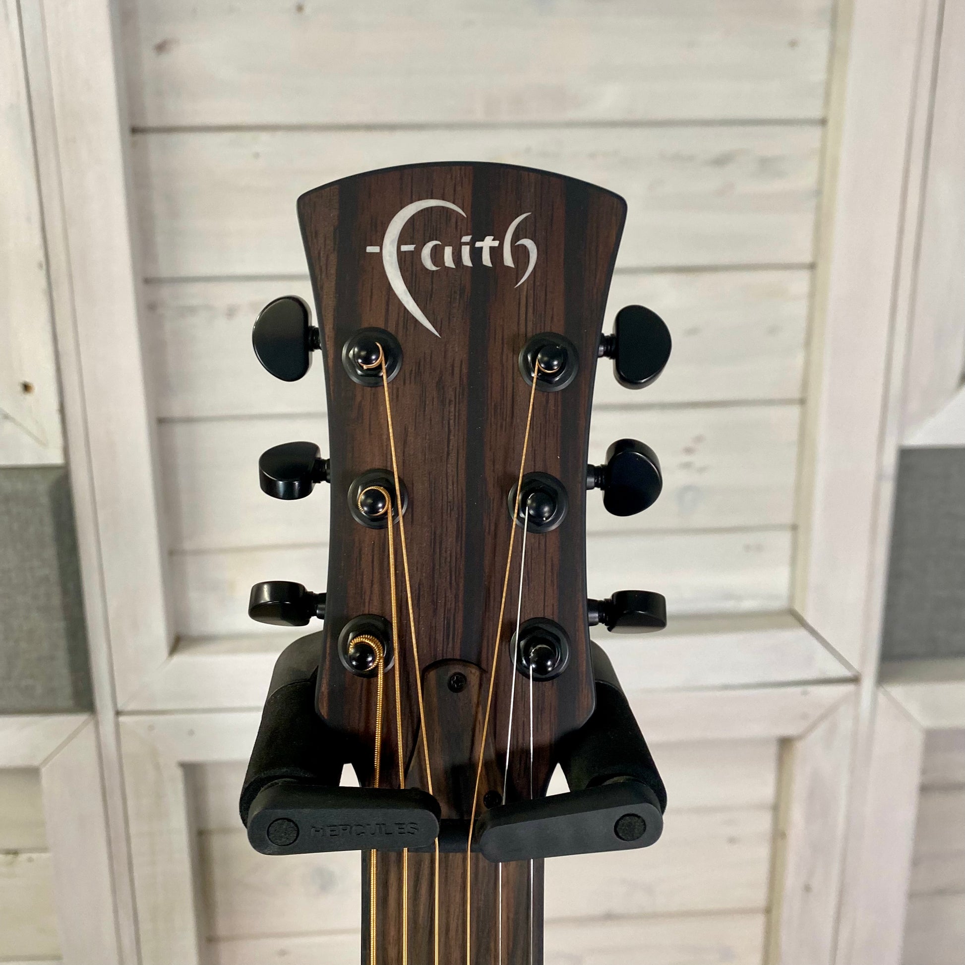 Faith Guitars Nexus Venus Cutaway Electric/Acoustic Guitar, Solar Flare – view 2