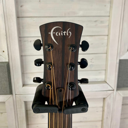 Faith Guitars Nexus Venus Cutaway Electric/Acoustic Guitar, Solar Flare – view 2