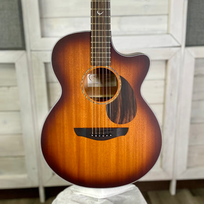 Faith Guitars Nexus Venus Cutaway Electric/Acoustic Guitar, Solar Flare – view 3