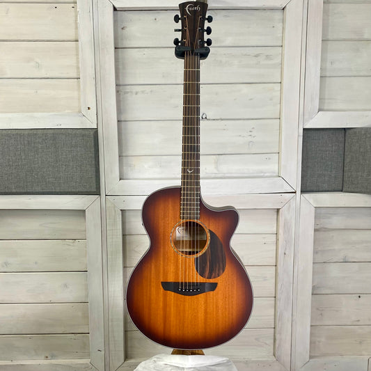 Faith Guitars Nexus Venus Cutaway Electric/Acoustic Guitar, Solar Flare