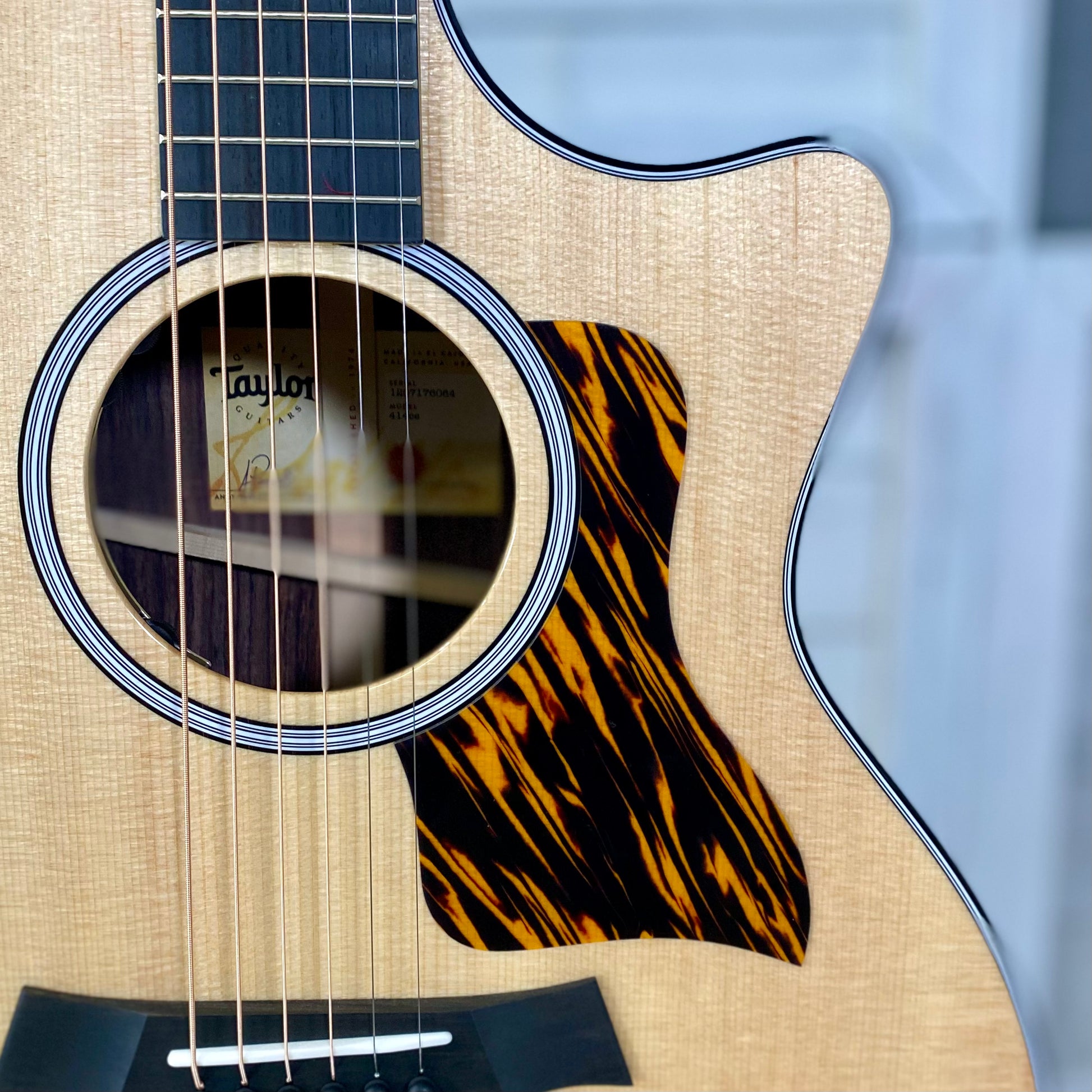 Taylor Next Generation 414ce Indian Rosewood/ Sitka Electric Acoustic Guitar – view 6