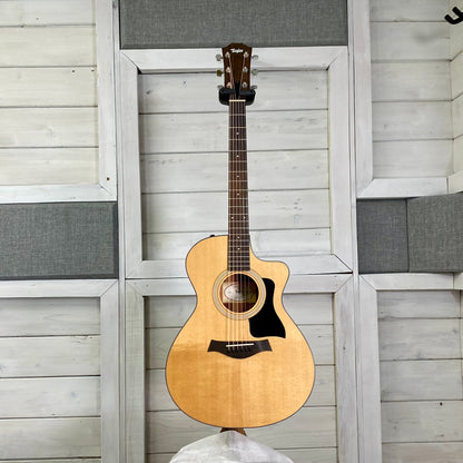Taylor 112ce Sapele/ Sitka Electric Acoustic Guitar – view 2