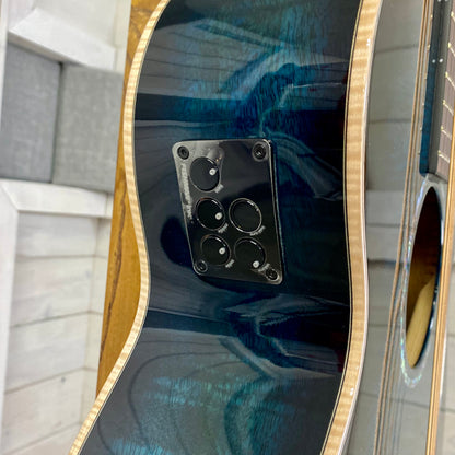 Faith Blue Moon Venus Cutaway Electric / Acoustic Guitar – view 7