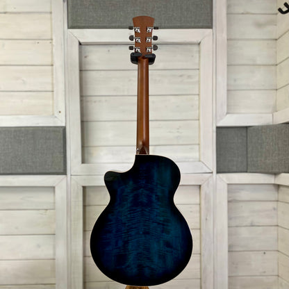 Faith Blue Moon Venus Cutaway Electric / Acoustic Guitar – view 8