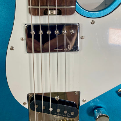 Yamaha Pacifica Professional PACP11S  Electric Guitar with Hardshell Case in Breeze Metallic Blue
